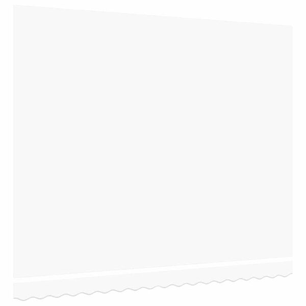 vidaXL Awning Replacement Fabric White 380 x 295 cm Polyester