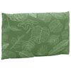 vidaXL Pallet Cushions 2 pcs Leaf Pattern Oxford Fabric