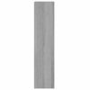 vidaXL Shoe Cabinet Grey Sonoma 63x24x103 cm Engineered Wood