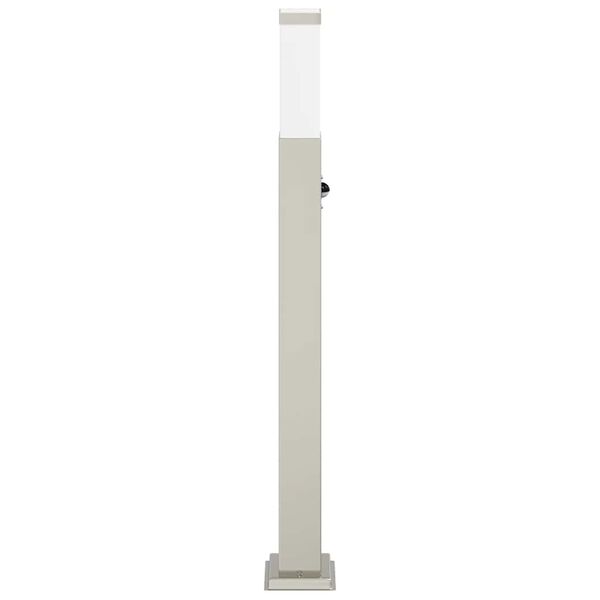 vidaXL Bollard Light with Sensor 80 cm Stainless Steel IP44