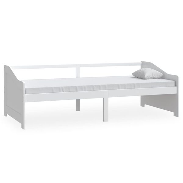 vidaXL 3-Seater Day Bed without Mattress White 90x200cm