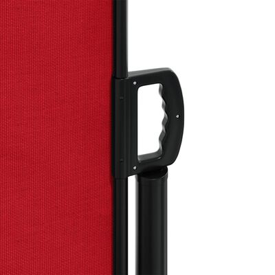 vidaXL Retractable Side Awning Red 140x1000 cm