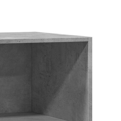 vidaXL Wardrobe Concrete Grey 77x48x102 cm Engineered Wood