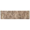 vidaXL Kitchen Rug Brown Concrete 150 x 45 cm 100% Polyamide Washable