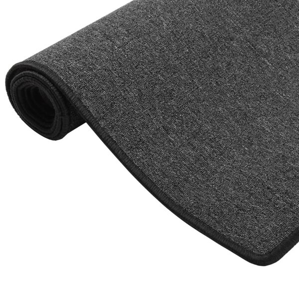vidaXL Carpet Runner Anthracite 50x100 cm