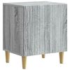 vidaXL Bedside Cabinet Grey Sonoma 43 x 34.5 x 50 cm Engineered Wood