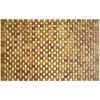 vidaXL Bath Mat Acacia Wood 80x50 cm Mosaic