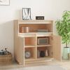 vidaXL Sideboard 70x34x80 cm Solid Wood Pine