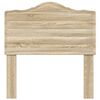 vidaXL Headboard Sonoma Oak 75 cm Engineered wood