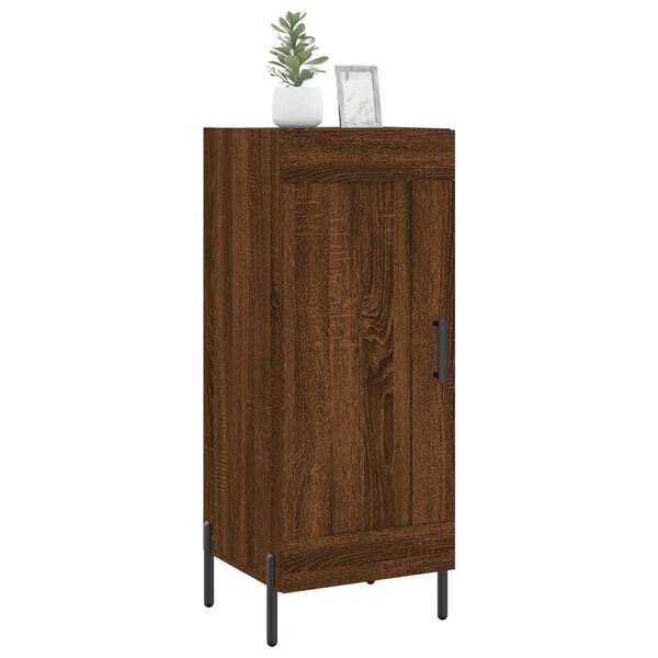 vidaXL Sideboard Brown Oak 34.5x34x90 cm Engineered Wood
