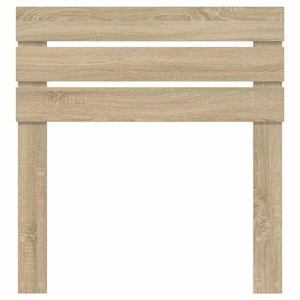 vidaXL Headboard with Headboard Sonoma Oak 75 cm Engineered wood