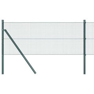 vidaXL Fence Post Green