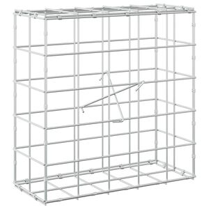 vidaXL Gabion with 5 mm Wire and 10x10 cm Mesh 50x20x50 cm