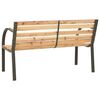 vidaXL Children Garden Bench 81 cm Chinese Fir Wood