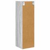 vidaXL Hanging Cabinet Grey Sonoma 30 x 29.5 x 100 cm Engineered Wood
