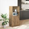 vidaXL Kitchen Cabinet Artisan Oak 57x41.5x131.5 cm Engineered Wood