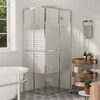 vidaXL Shower Cabin ESG 90x70x180 cm