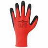 vidaXL Work Gloves 24 pcs Red and Black 7 / S Latex Coating