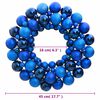 vidaXL Christmas Wreath Blue 45 cm Polystyrene