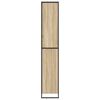 vidaXL Tall Cabinets 2 pcs Sonoma 79 x 36 x 200 cm Engineered Wood