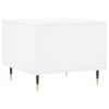vidaXL Coffee Tables 2pcs High Gloss White 50x50x40 cm Engineered Wood
