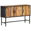 vidaXL Sideboard 110x30x70 cm Rough Mango Wood