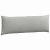 vidaXL Sofa Pillows 2 pcs Light Grey 120 x 40 cm Fabric