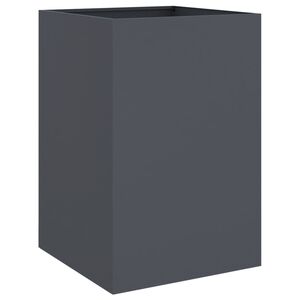 vidaXL Planter Anthracite 52x48x75 cm Steel