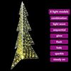 vidaXL Christmas Tree with 240 LEDs Warm White 180 cm Acrylic