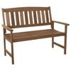 Lesli Living Garden Bench 120x66x93 cm Teak Look