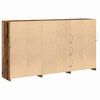 vidaXL LED Sideboard Old Wood 181.5 x 37 x 100 cm Engineered Wood