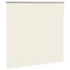 vidaXL Roller Blind Blackout Off White 145x175 cm Fabric Width 141.6 cm Polyester