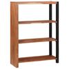 vidaXL Bookshelf Brown 80 x 30 x 110 cm Solid Acacia Wood