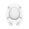 SCHÜTTE Toilet Seat WHITE Wood Core