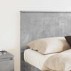 vidaXL Headboard with Headboard Concrete Grey 140 cm Engineered wood