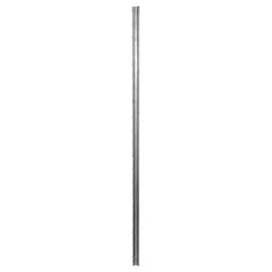 vidaXL Fence Post 10 pcs Silver 200 cm Steel
