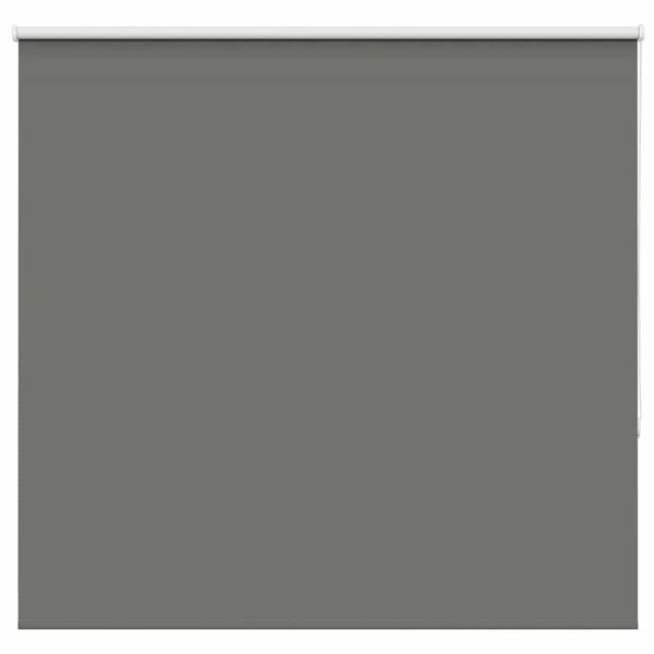 vidaXL Roller Blind Blackout Grey 160x130 cm Fabric Width 156.6 cm Polyester