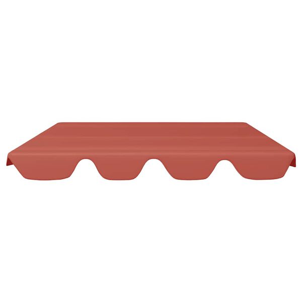 vidaXL Replacement Canopy for Garden Swing Terracotta 188/168x145/110cm