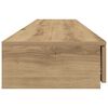 vidaXL Bed Drawers Artisan Oak 200 x 36.5 x 16.5 cm Engineered Wood