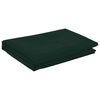 vidaXL Table Cloth Oval Dark Green 130 x 220 cm