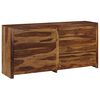 vidaXL Drawer Cabinet Solid Acacia Wood 160x40x80 cm