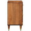 vidaXL Bedside Cabinet 50x33x60 cm Solid Wood Mango