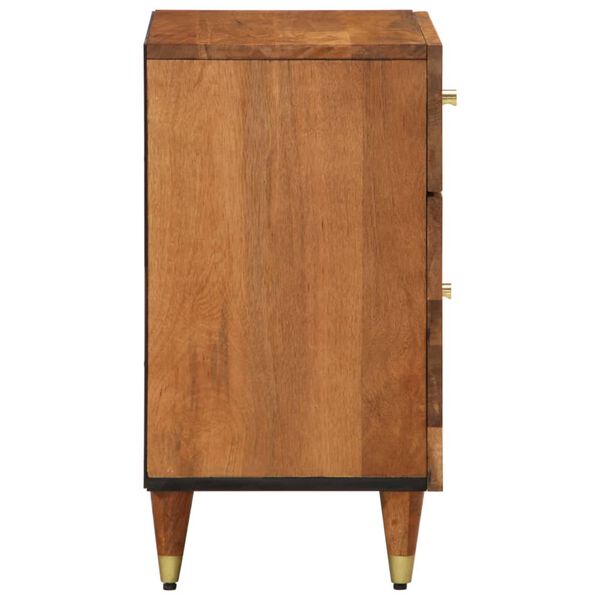 vidaXL Bedside Cabinet 50x33x60 cm Solid Wood Mango