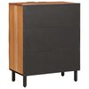 vidaXL Sideboard Acacia Brown Finish 60 x 33 x 75 cm Solid Mango Wood