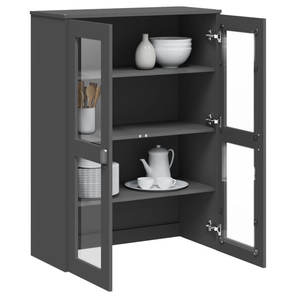 vidaXL Top for Highboard VIKEN Anthracite Grey Engineered Wood
