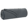 vidaXL Throw Blanket Dark Grey 210 x 140 cm 0.41 kg Fleece