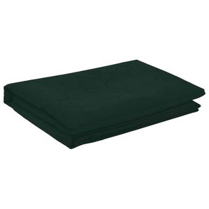 vidaXL Table Cloth Square Dark Green 90 x 90 cm