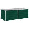 vidaXL Raised Garden Bed Green 160 x 80 x 55 cm cold-rolled steeel