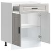 vidaXL Kitchen Base Cabinet&nbsp;Porto Grey Sonoma Engineered Wood