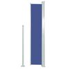 vidaXL Patio Retractable Side Awning 100x500 cm Blue